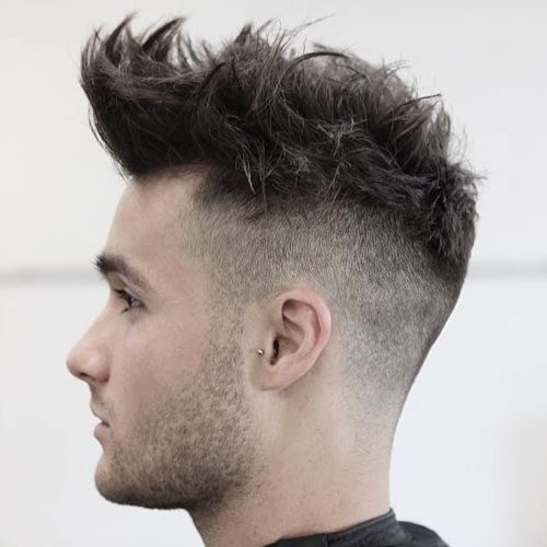 Quiff con Degradado Alto