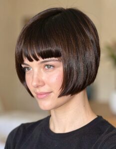 chin length bob