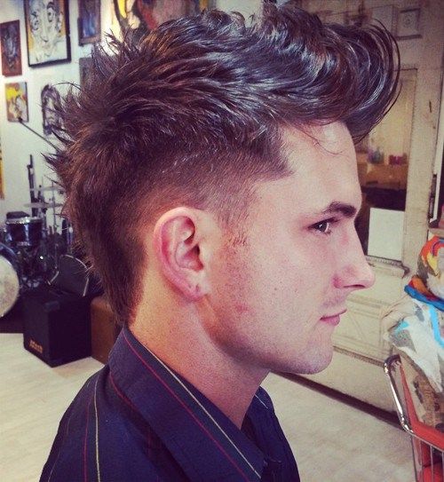 Faux Hawk Quiff