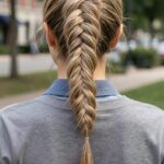 Inverted Fishtail Braid