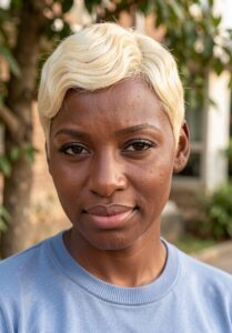 platinum finger wave style