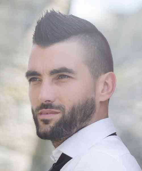 Slick Faux Hawk Undercut