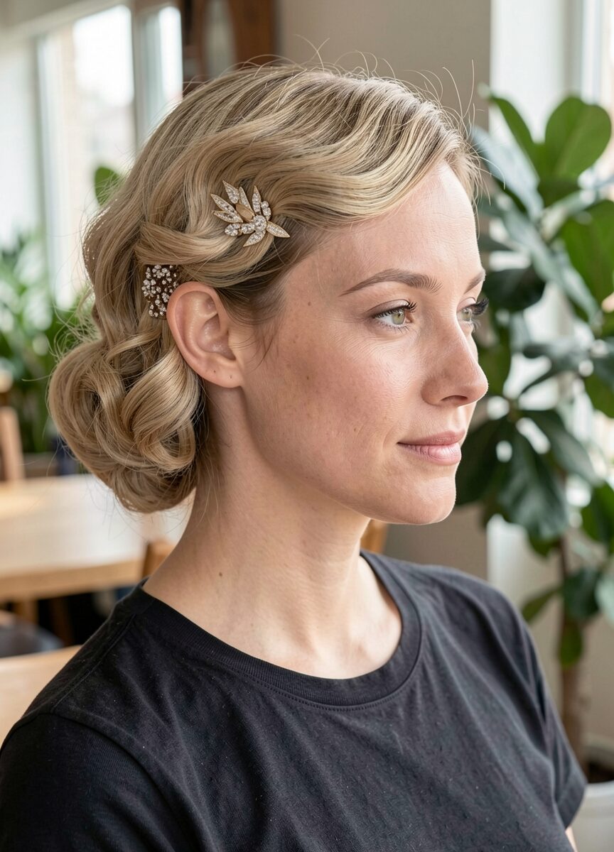 Soft Waves Updo