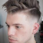 Textured Faux Hawk Fade