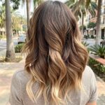 Auburn With Blonde Ombre