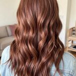 Subtle Auburn Balayage