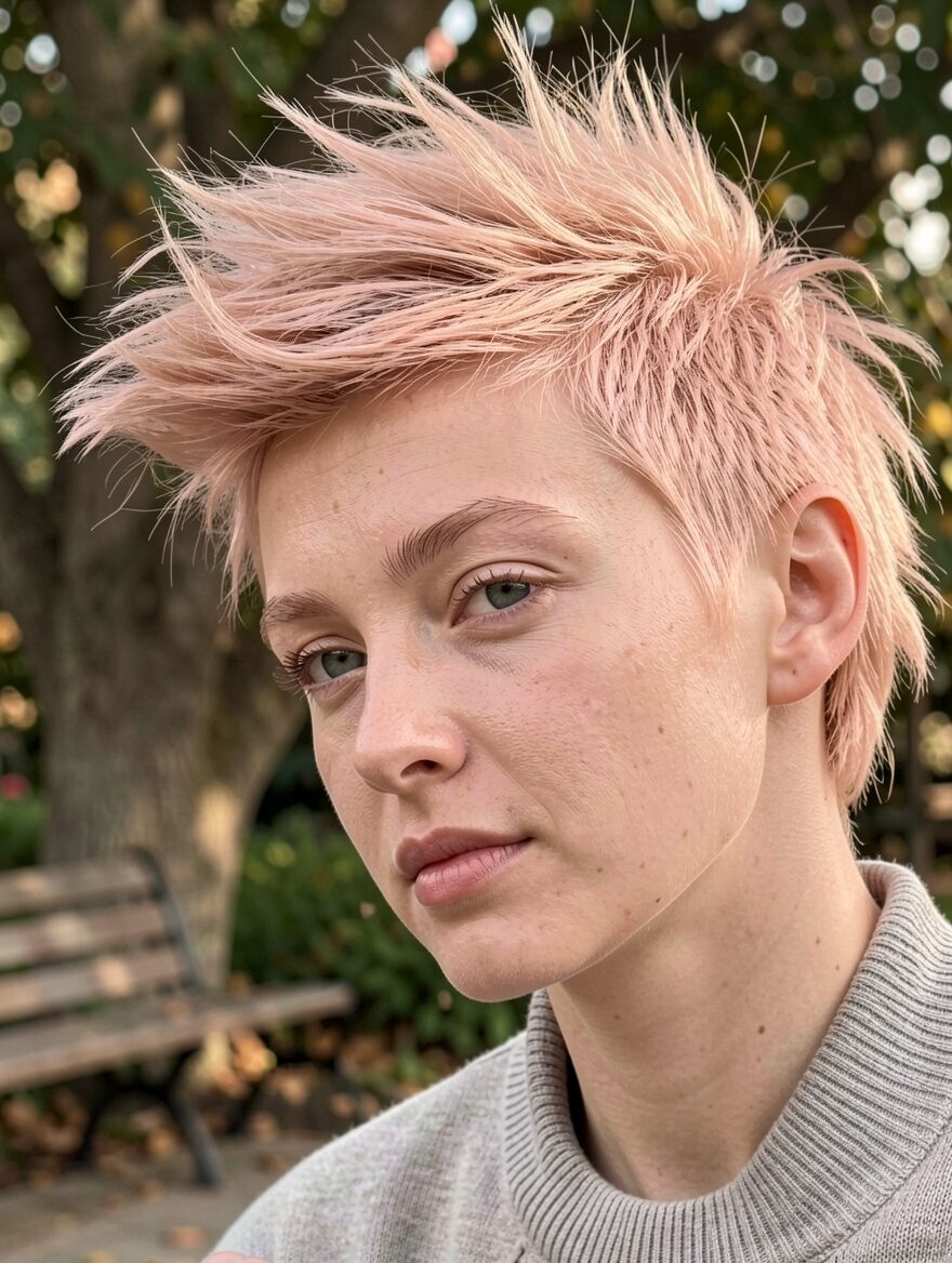 pink mohawk