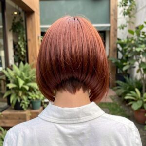 A Line Bob With Undercut
