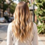 Blonde On Red Balayage