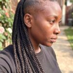 Box Braids With Undercut