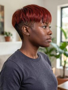 Boy inspired undercut