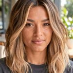 Face Framing Caramel Balayage