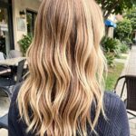 Golden On Auburn Balayage