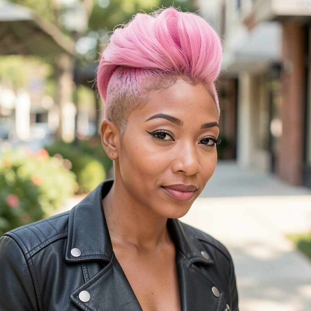 Pink Mohawk Pixie