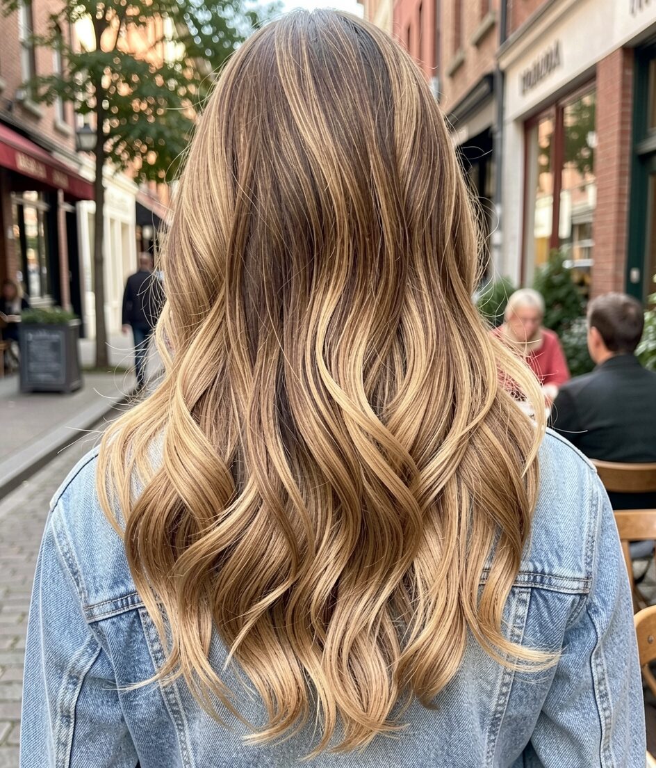 Rich Golden Blonde Balayage