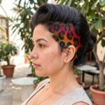 Shaved Leopard Print Detail