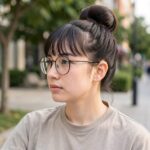 Shaved Sides With Bangs