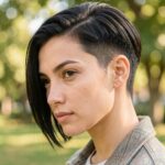 Two Level Shaved Bob