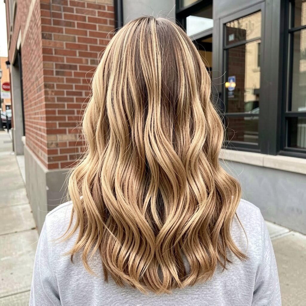 Silvery Ash Balayage Highlights