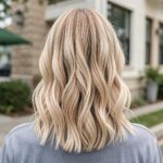 White Blonde Balayage