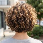 Blonde Layered Curls