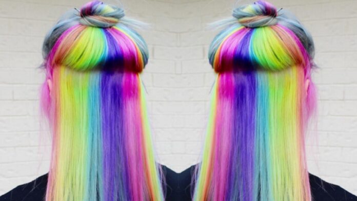 Crazy Rainbow Hair Color Inspirations