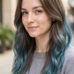 Layered Blue Highlights