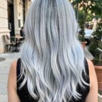 Baby Blue Silver Color Melt