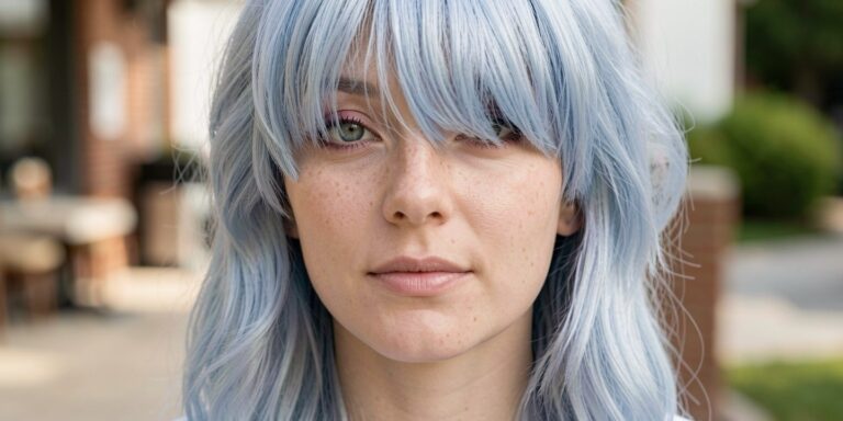 35 Ideas de Color de Cabello Azul Claro