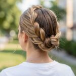 Pull Through Crown Braid