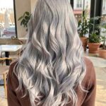 Silver Blue Hair Color