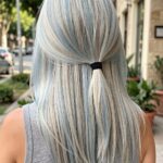 Silver Blue Highlights
