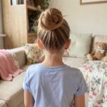 Upside Down French Braid Bun