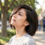 Half Shaved Bob 2