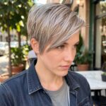 Long Bangs Pixie