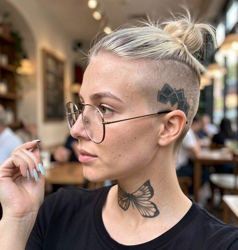 Polished Undercut Pixie