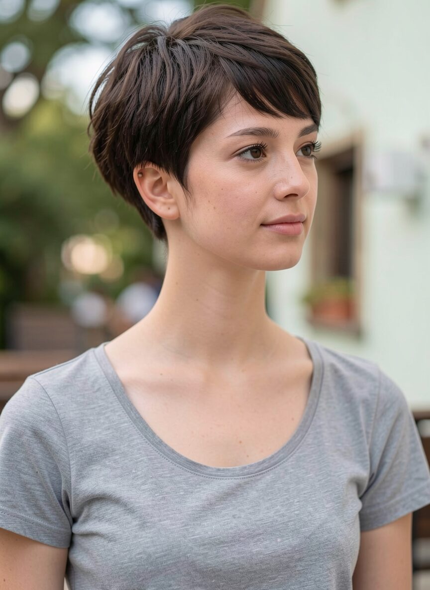 shaggy pixie