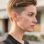 Swept Back Undercut Pixie