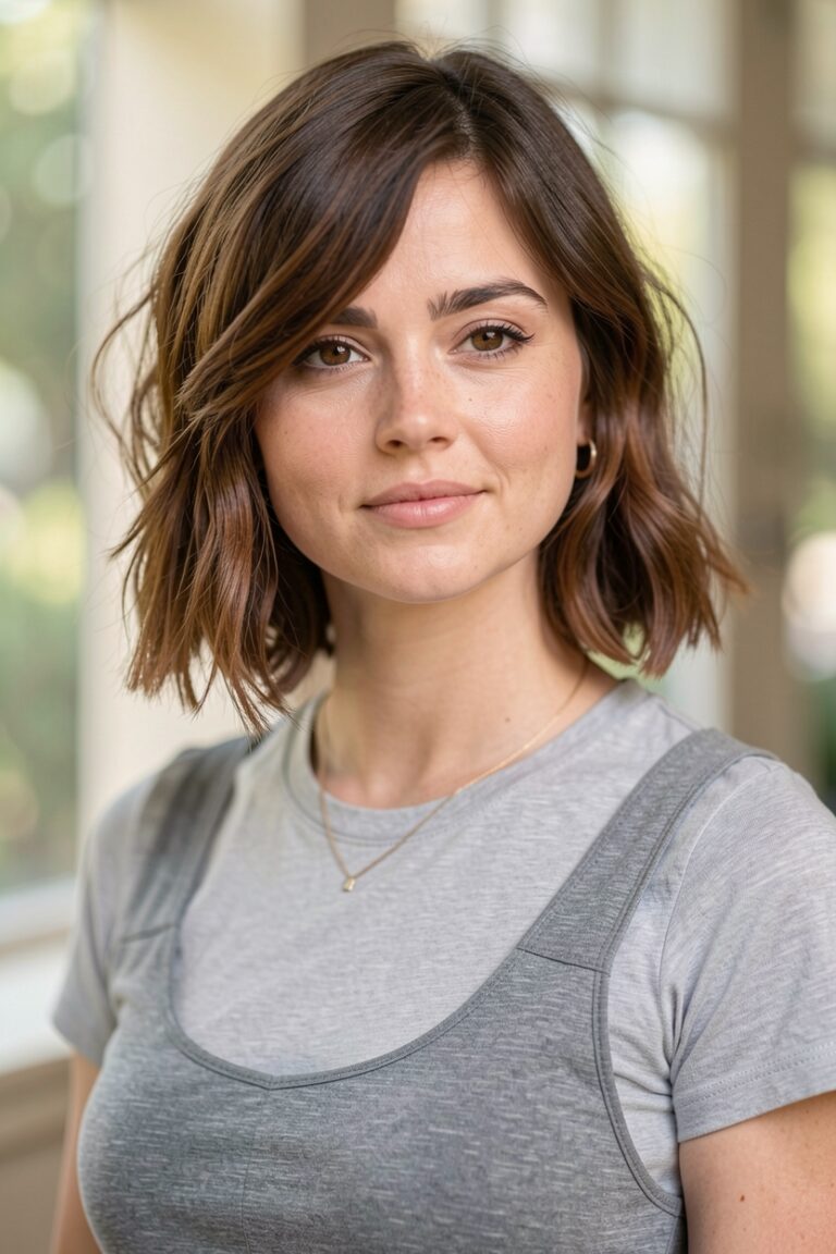 side swept bangs hairstyles