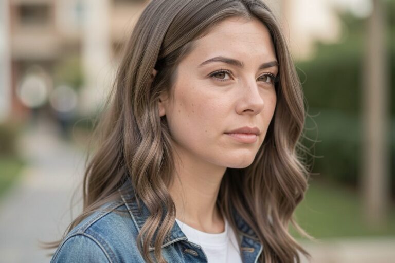 Ash Brown Hair Looks