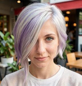 Platinum Violet Bob