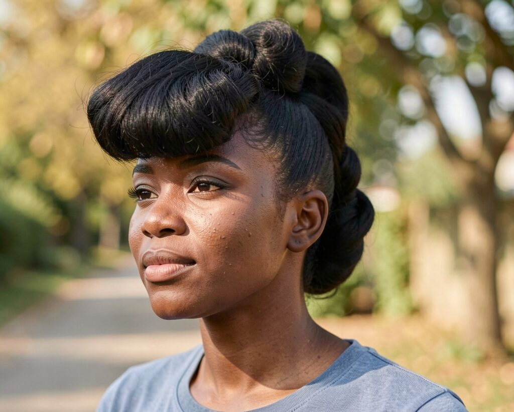 updo hairstyles for black women