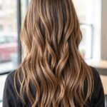 Ash Brown With Blonde Balayage
