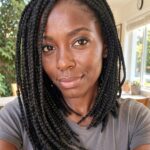 Asymmetrical Box Braids