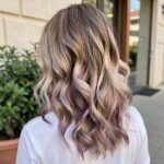 Purple Peekaboo Balayage