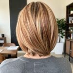 Rose Gold Peekaboo Bob