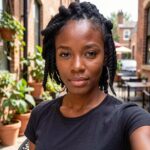 Short Triangle Box Braids