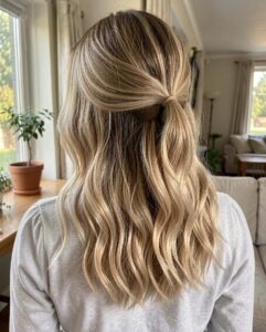 high contrast sandy ombre