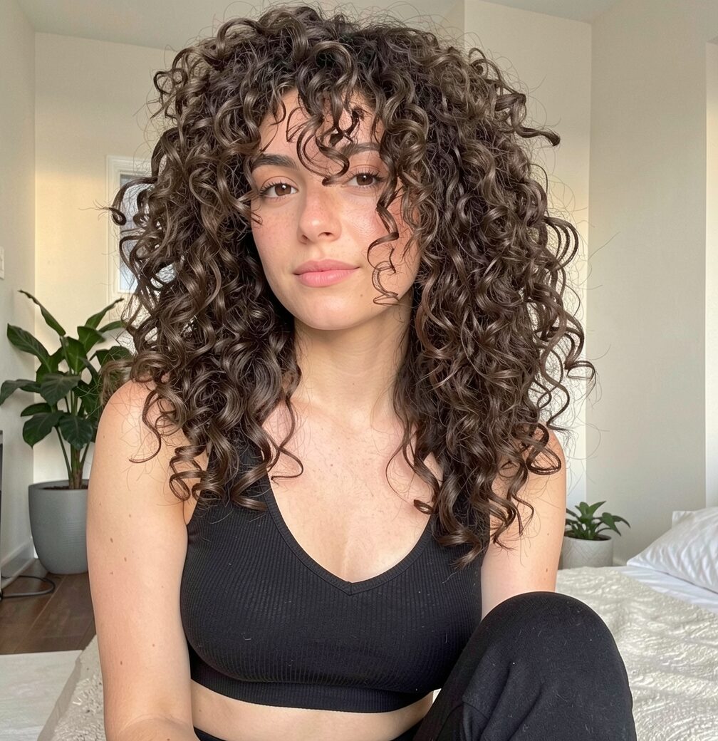 layered curls