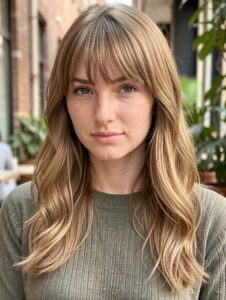 medium all over sandy blonde